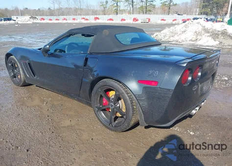 2012 Chevrolet Corvette Grand Sport из США, поврежденный, VIN 1G1YX3DW4C5109866